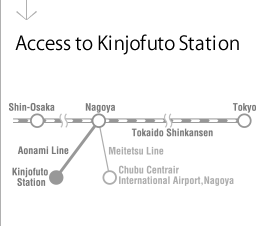Getting to Kinjofuto Station