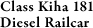Class Kiha 181 Diesel Railcar