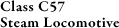 Class C57 Steam Locomotive
