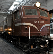 EF58�`�� �d�C�@�֎�